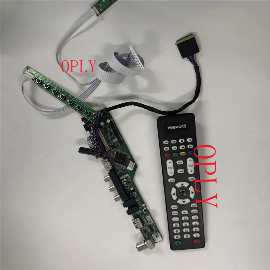 TV Controller board kit udio LED Screen for LG LP156WH4 LP156WH3 LP156WH4-TLA1 1366x768 15.6