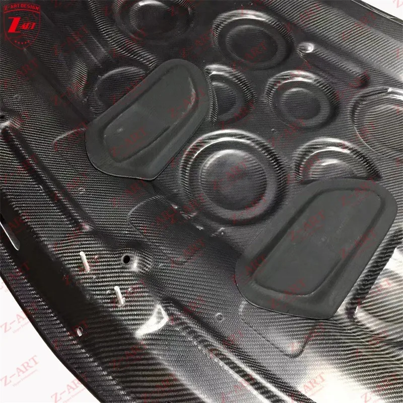 Z-ART Real Carbon Fiber Engine Bonnet for Mercedes Benz CLA 2014-2019 Carbon Fiber Engine Cover for CLA 180 CLA200 CLA250 C117