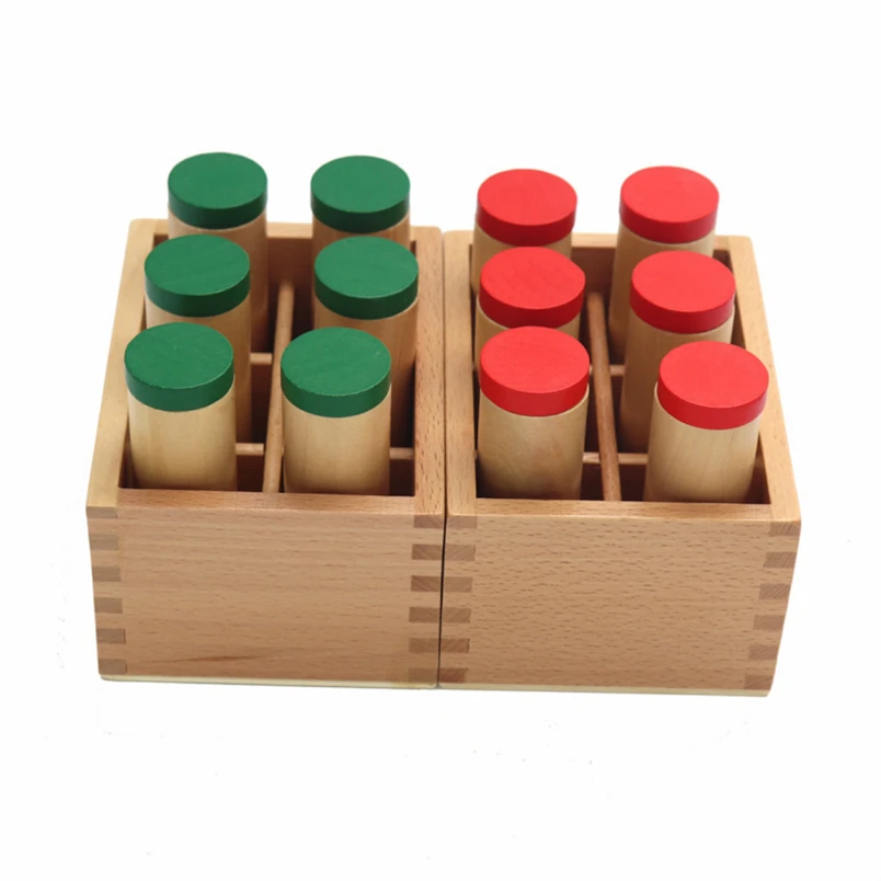 

Montessori Toys Sound Cylinder Set Sensorial Materials Toys For Kids 2 To 4 Years Old Teaching Aid Learning Activities D64Y