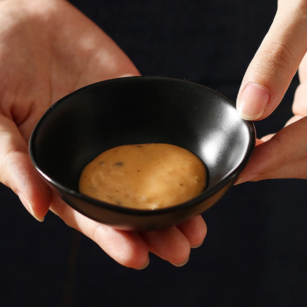 

4Pcs Ceramic Dipping Sauce Dishes Simple Design for Home Restaurant Condiment Serving Prep Ceramics Seasoning Dish