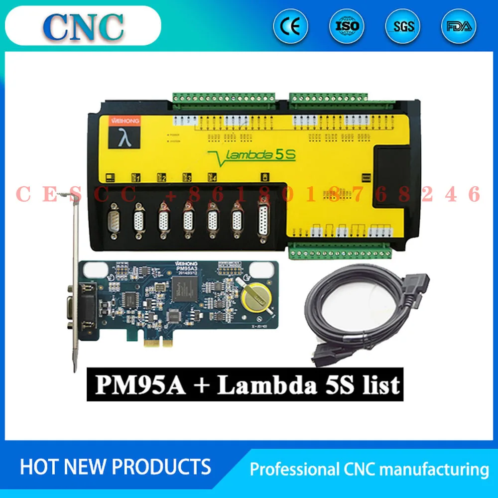 

Mesin Penggilingan Sistem Kontrol Cnc Weihong Terbaru 4 Sumbu 5 Sumbu Pengendali Pm95a + Perangkat Lunak Lambda5s Ncstudio untuk