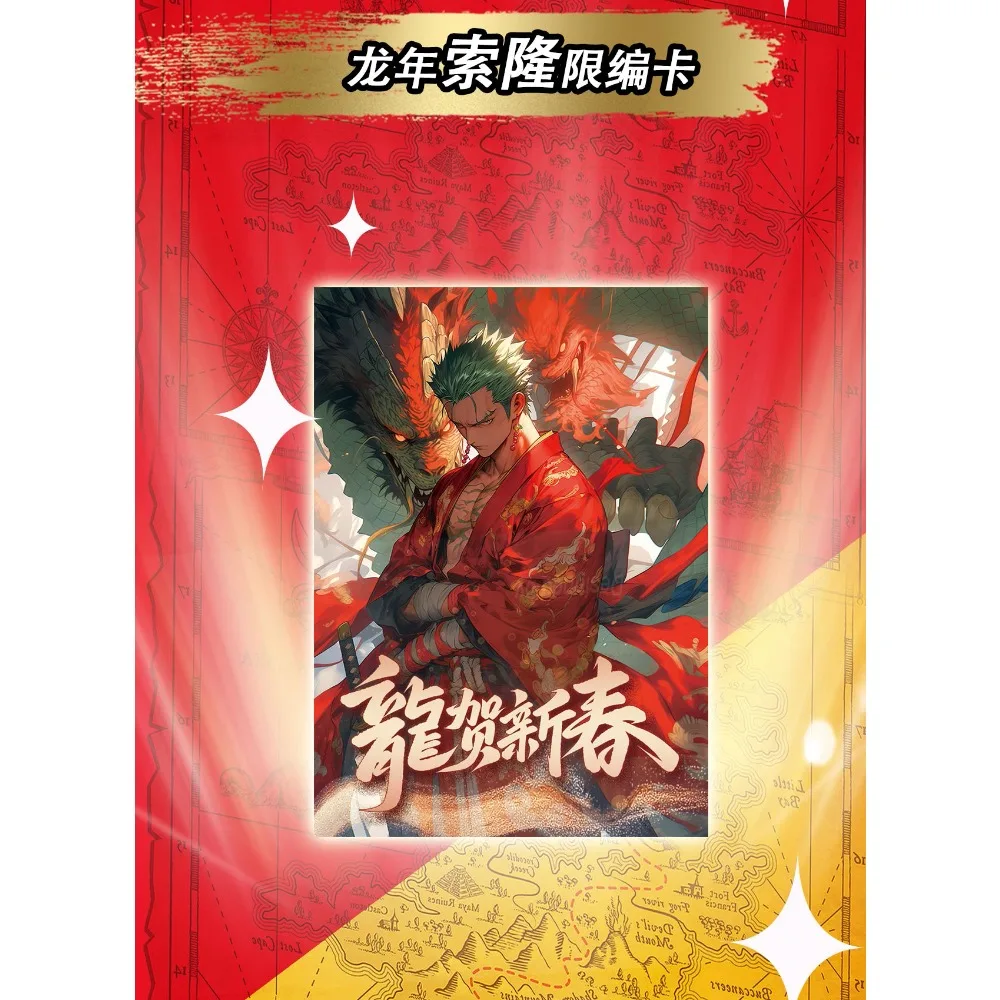 Wholesale One Piece Card For Children Classic Anime Figure Christmas theme series Rare Limited Boys Game Collection Card Gifts