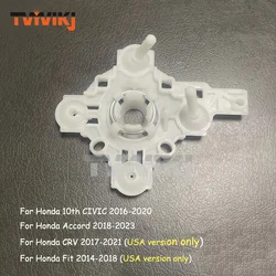 Left Right Car side mirror glass lens White plastic bracket Clip Holder For Honda CIVIC Accord CRV Fit car side mirrors trestle