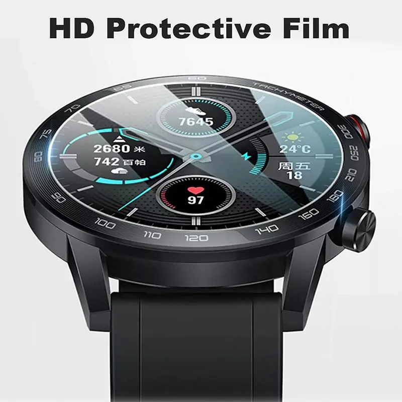 2.5D Tempered Glass Screen Protector For Huawei Honor Watch Magic 2 42mm 46mm Smartwatch Screen Protector Film Watch Accessories