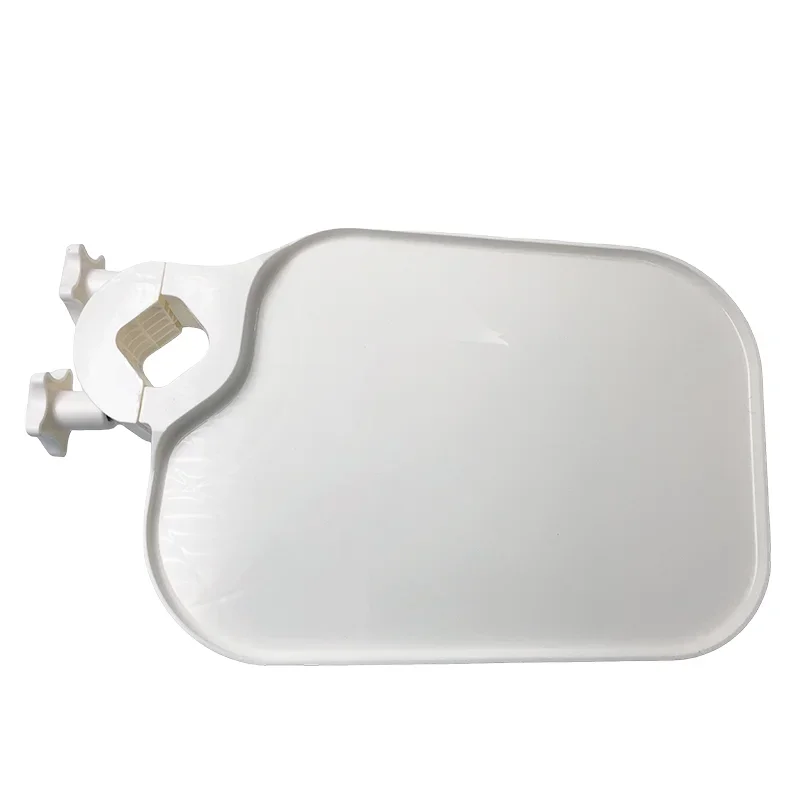 Bandeja de cadeira universal dentária, prateleira de plástico montada, placa de mesa, acessórios de equipamentos odontológicos