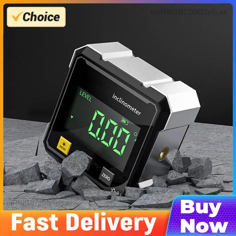 

Магнитный 4-сторонний инклинометр с USB-зарядкой, цифровой измеритель угла, угломер для настольной пилы, инструмент для деревообработки