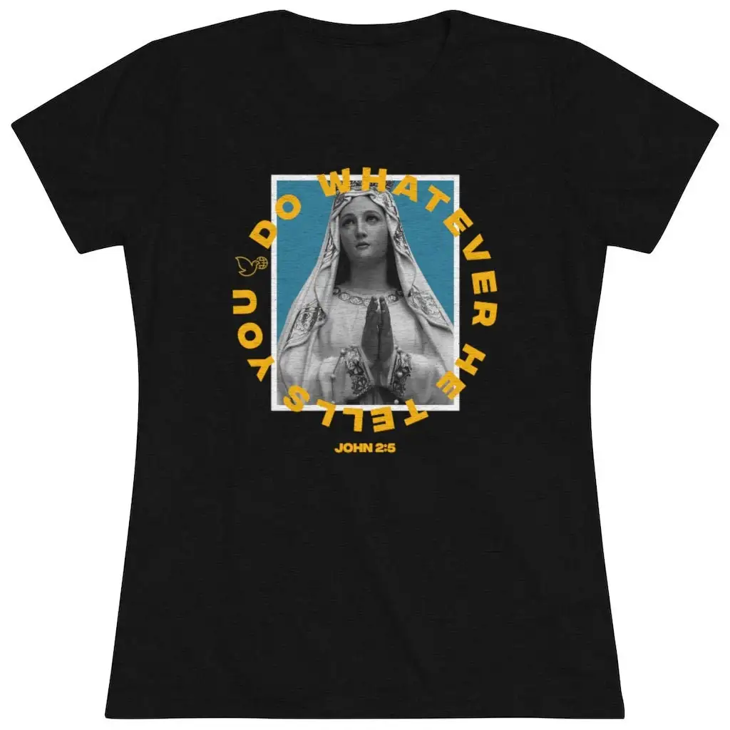 Women's Our Lady of Lourdes Premium T shirt