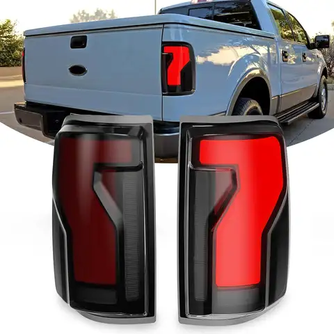 Full LED Tail Lights for Ford F150 2004 2005-2008 Starting Animated Taillight Dynamic Turn Signal Lights Brake Reverse Light