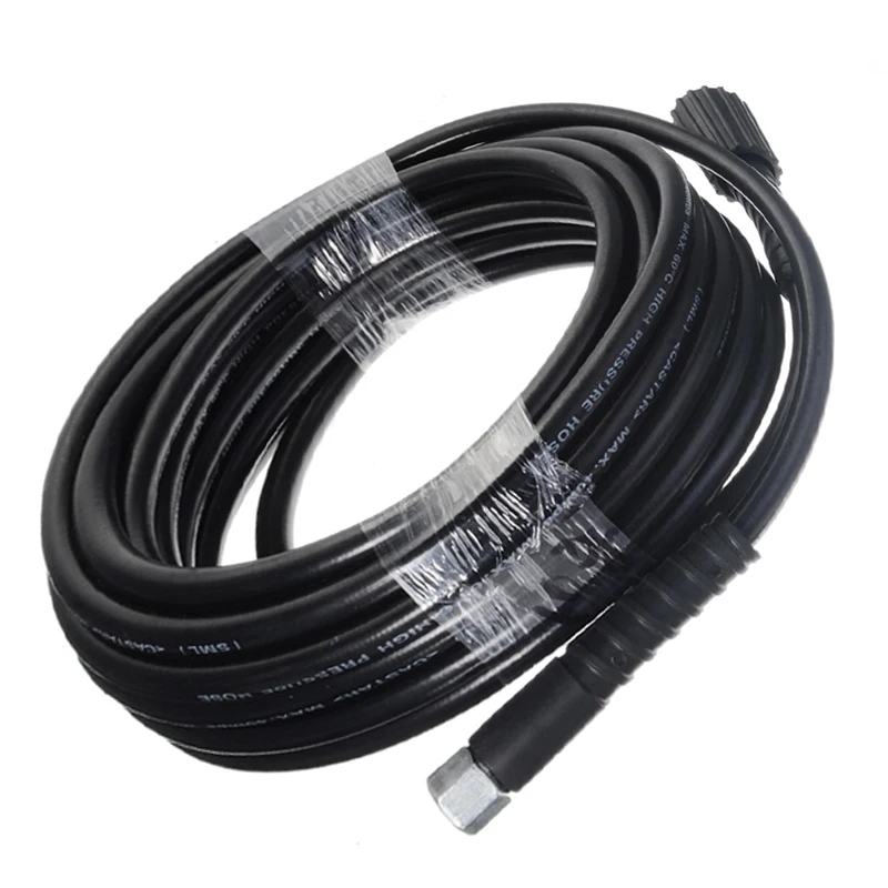 5800PSI 10M High M22 X M14 Power Pressure Washer Extension Jet Hose Connector Replacement For Washer Washing Spray Guns