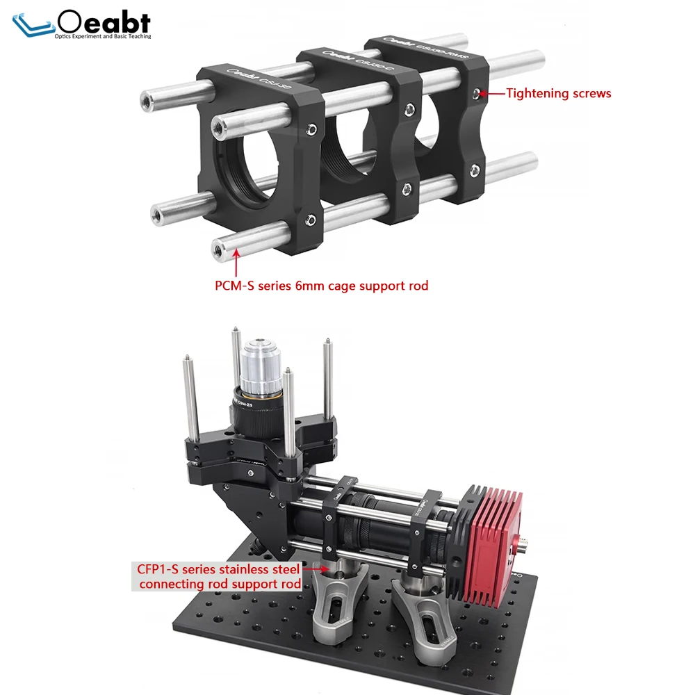 CSJ-30 Cage Plate Optical Pressure Ring Frame Adjustment Frame 30mm Cage Plate Cage System Coaxial Base Optical Oeabt