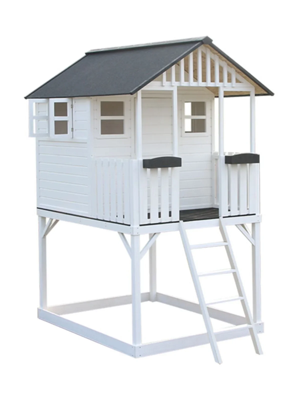 Anti corrosion wooden villa, courtyard, small wooden house, outdoor assembly, garden, sunshade pavilion, solid wood house