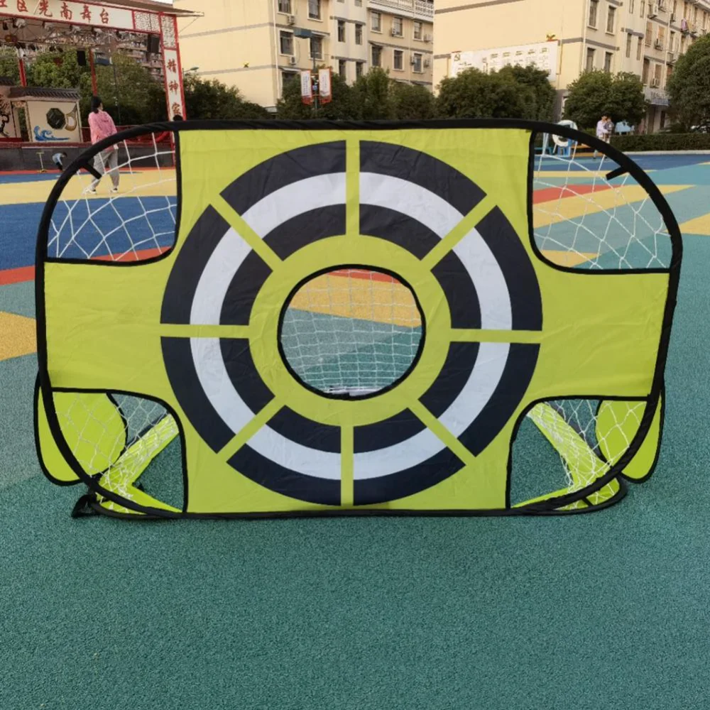 Soccer Goals Portable Football Target for Soccer Cage Net Foldable Gate Impact-Resistant Grass Football Training and Exercise