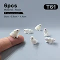 6 Piezas Mini Rabbit-T61