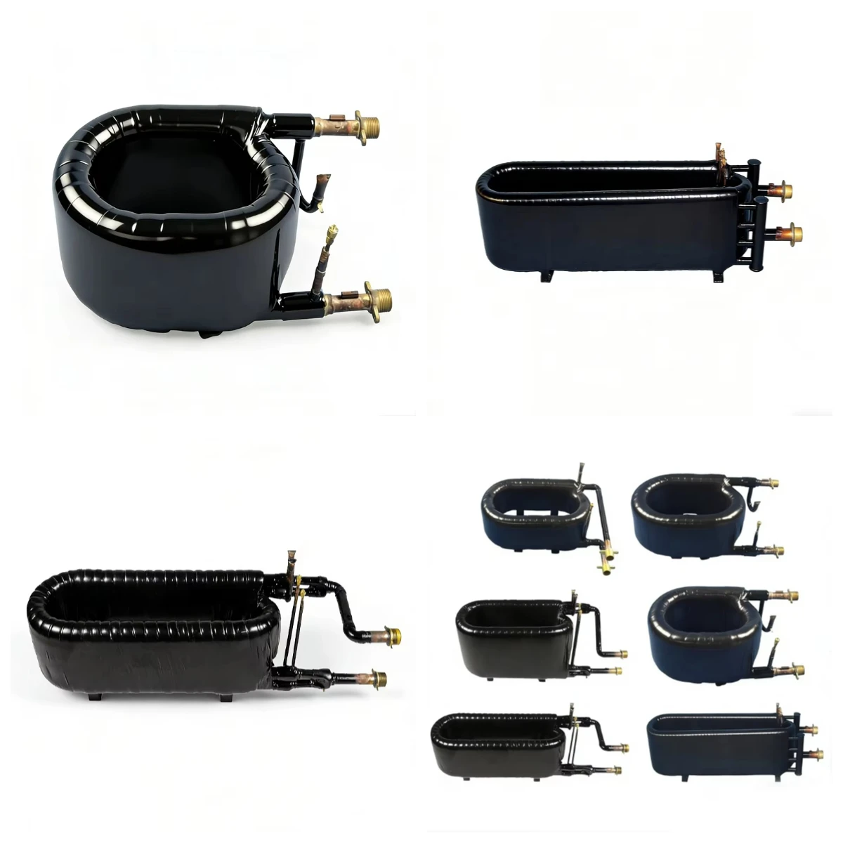 7HP Casing Heat Exchanger Tubular Heat Exchangers and Shell and Tube Condenser
