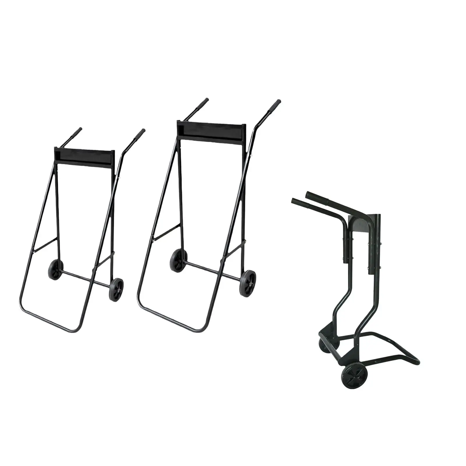 Outboard Boat Motor Stand Transportation Multifunctional Versatile Sturdy with Wheels Easy to Use Outboard Engine Carrier Stand