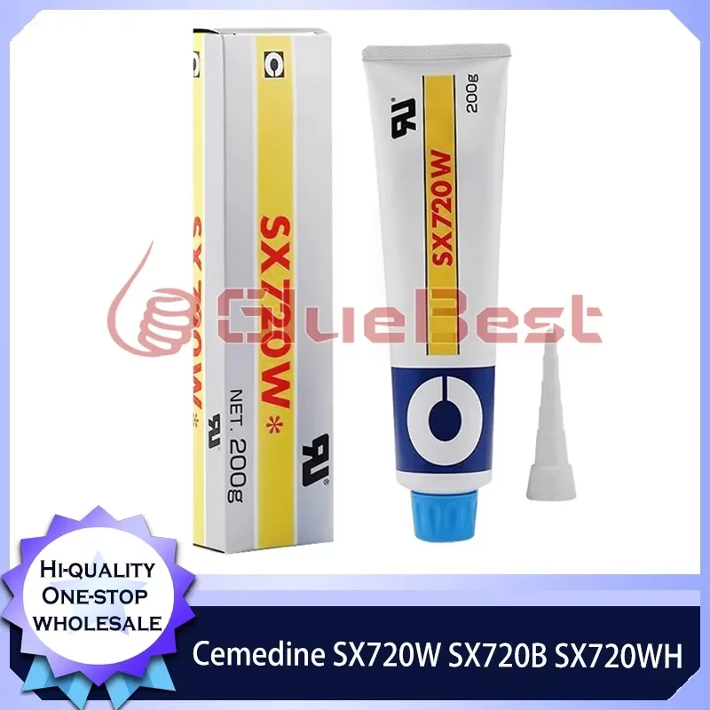 Cemedine SX720W White Curing Agent SX720B Black Curing Agent SX720WH Strong Japanese Curing Agent SX-720-W Original Product