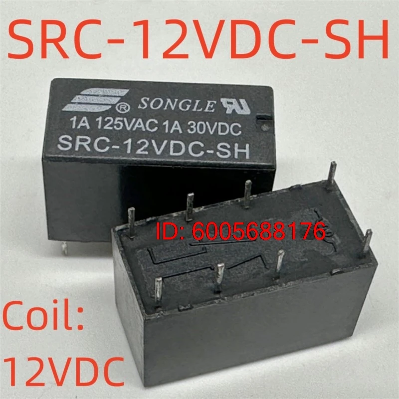 10PCS New SRC-09VDC-SH SRC-12VDC-SH SRC-09VDC-SL (4078) Relay 8pins