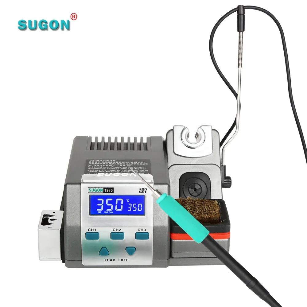 Sugon T26D Popular Soldering Station Professional BGA Digital Display SMD Rework Soldering Station