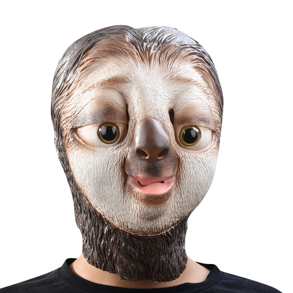 Máscara Flash de Zootopia de Disney, tocado de animales de dibujos animados, fiesta de actuación complicada, regalo de cumpleaños