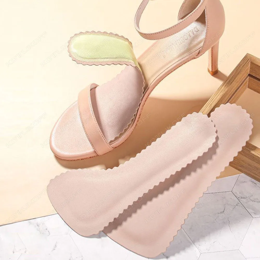 أحذية عالية الكعب نعال للنساء ، معجون مانع للانزلاق ، وسادة الحاجز ، نعل قابل للغسل ، راحة ، تدليك جيد التهوية ، وسادات أحذية من الصنادل
