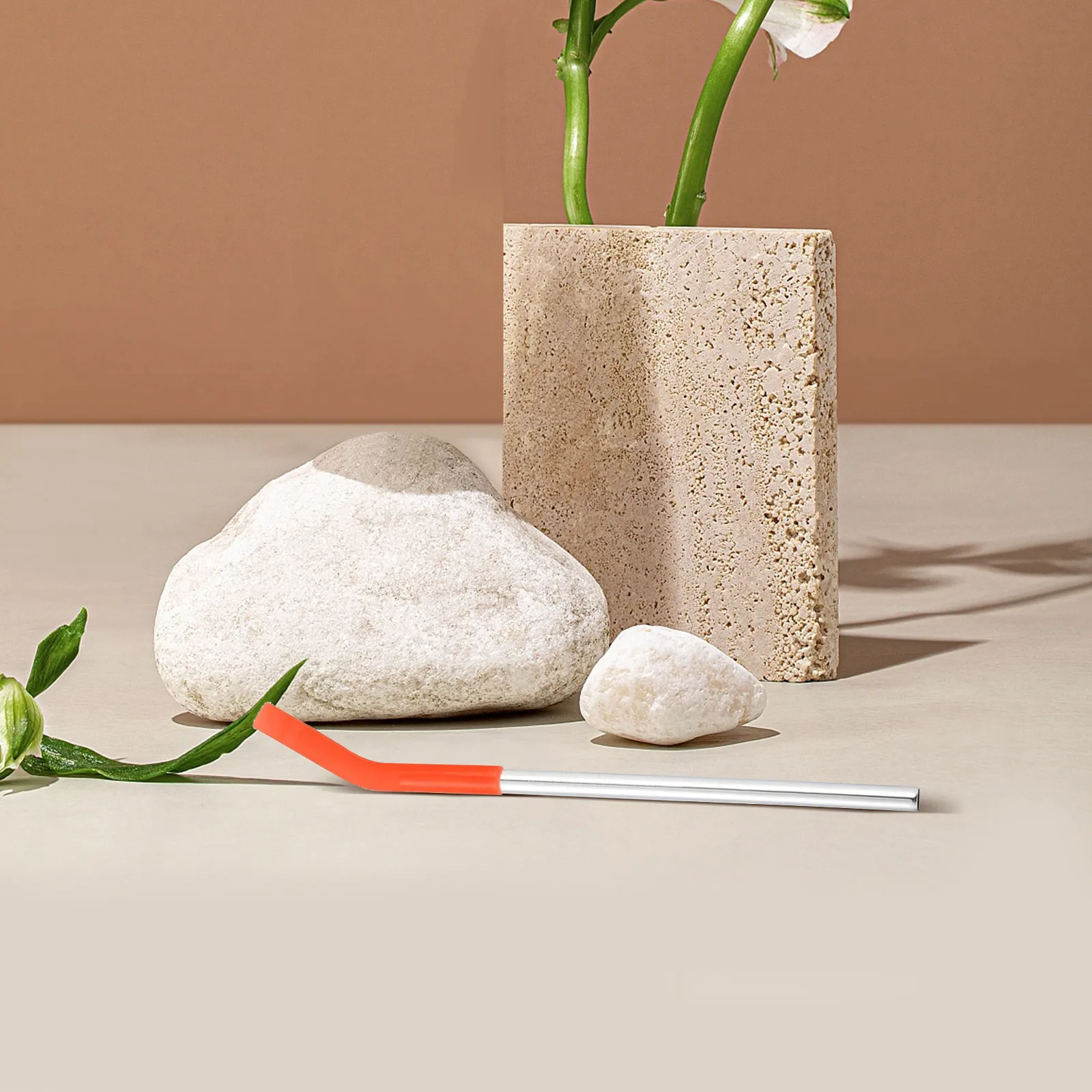 

8pcs Silicone Straw Tips 8Mm Reusable Colorful Food Grade Covers For Metal Straws Soft Leak Proof Straw Protectors - Kitchen