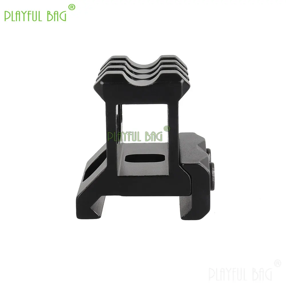 Sport all'aria aperta 3-Slot da 20mm a 20mm Riser Rail Adattatore di altezza Picatinny in metallo T1 Red Dot Sight Base Accessori per pistole giocattolo QG885