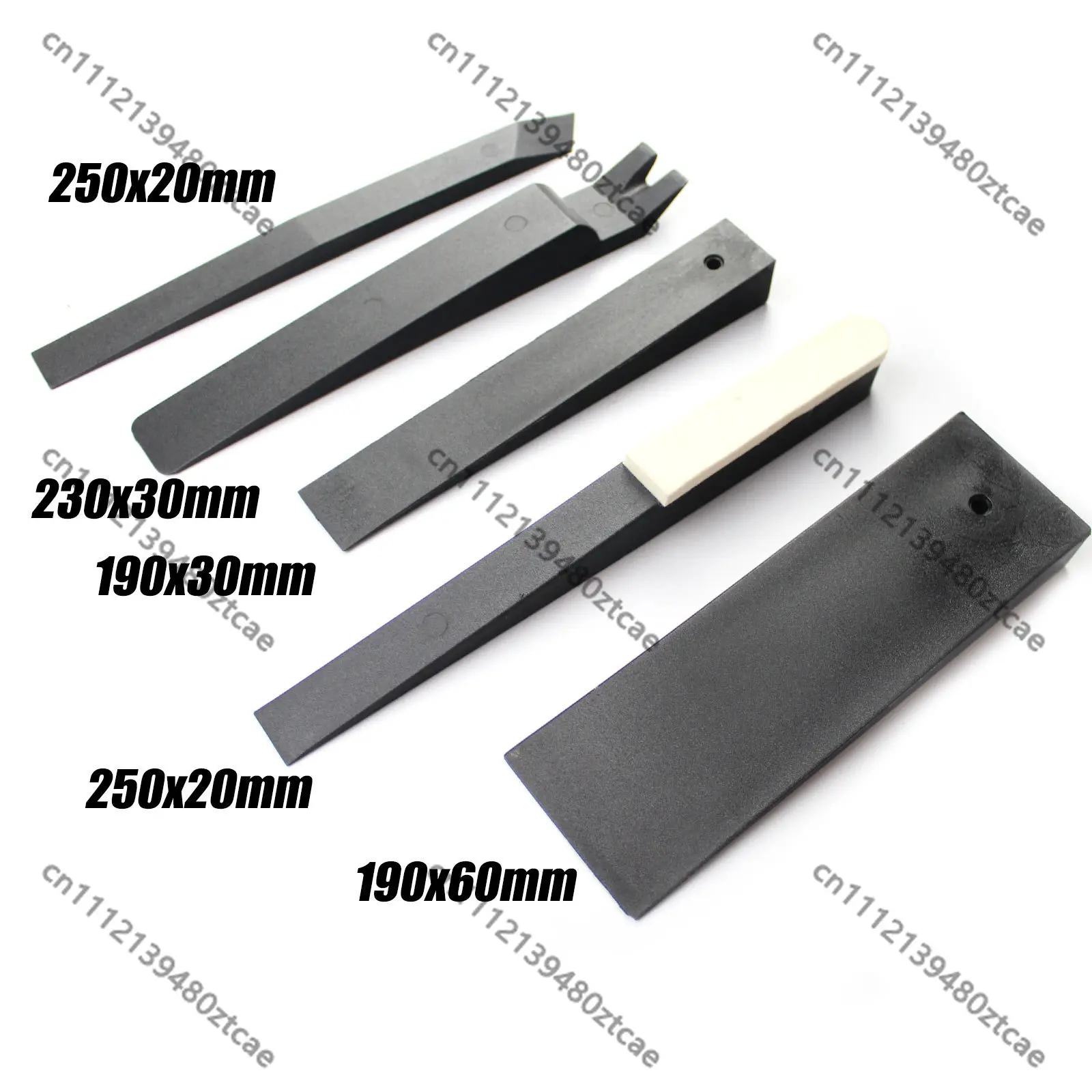 Car Door Window Black Rocker 5-Piece Set Audio Matching Auxiliary Tool Auto Dent Repair Kit