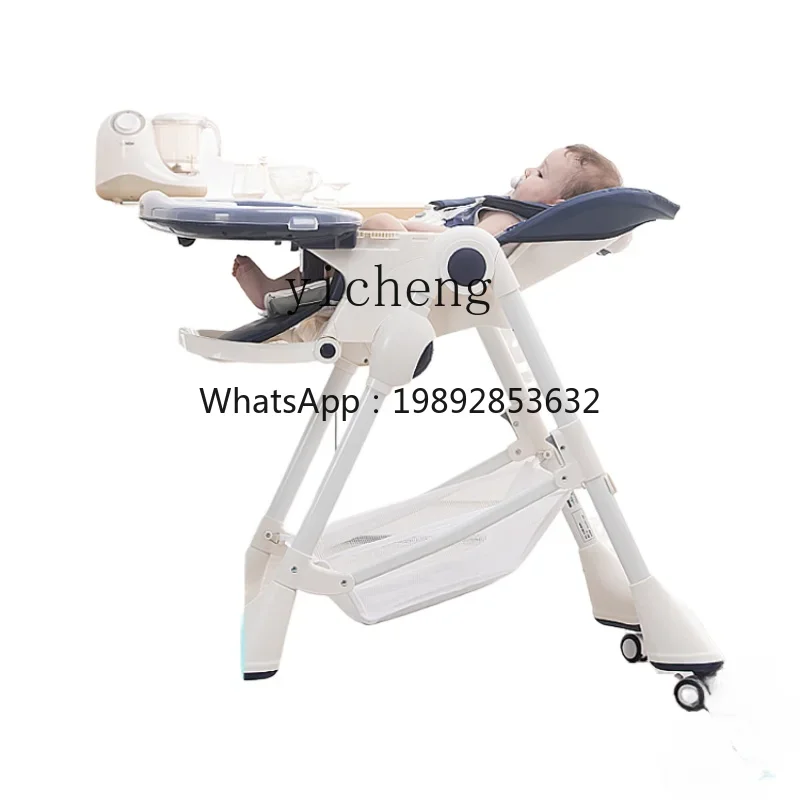 AG  Baby Dining Chair Children  Chair Household Portable Foldable Baby Dining Table Seat