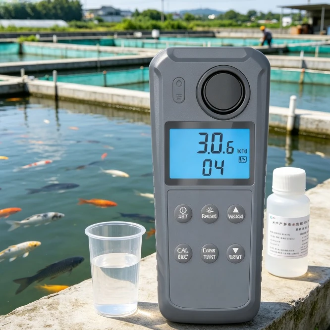 Portable Turbidity Meter AE86065 Digital Turbidity Tester Measuring Range 0.00~1000NTU 5s Quick Test