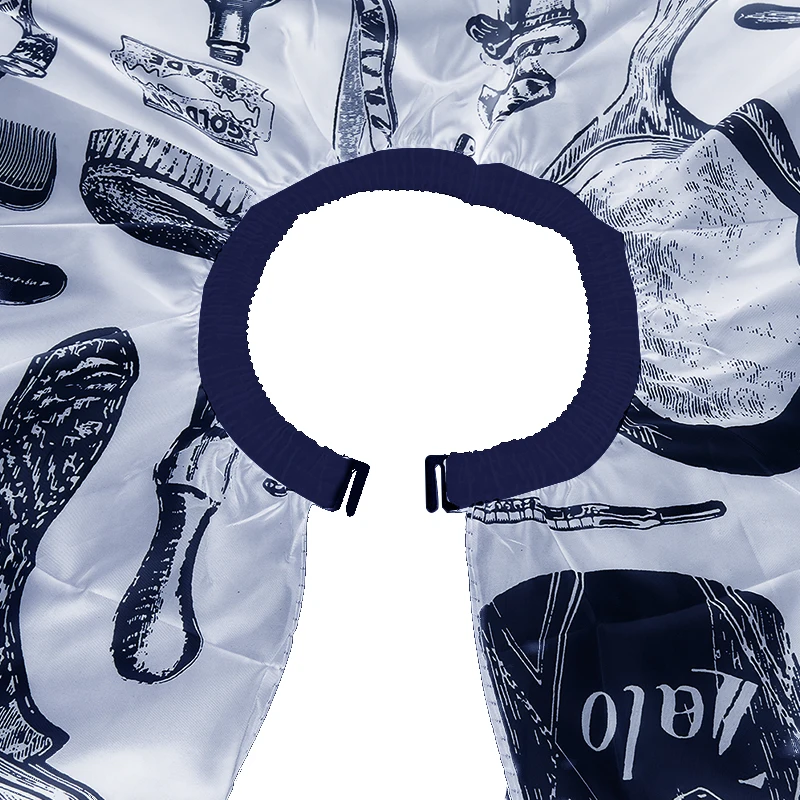 

Водонепроницаемый фартук, модный универсальный аксессуар для парикмахерской с принтом, фартук для окрашивания волос, высококачественные материалы