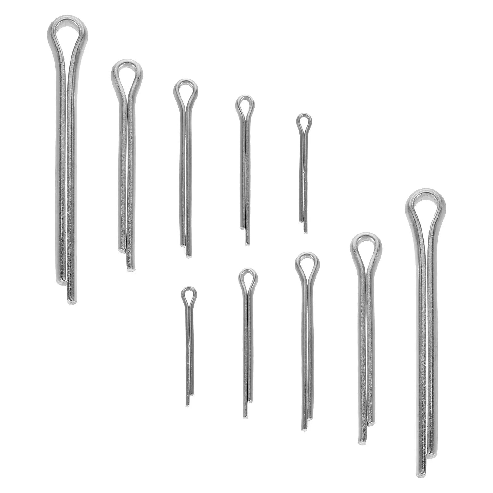 

Набор из 230 шплинтов из нержавеющей стали, металлические разъемные крепежные клипсы для авторемонта, прочные, устойчивые к коррозии