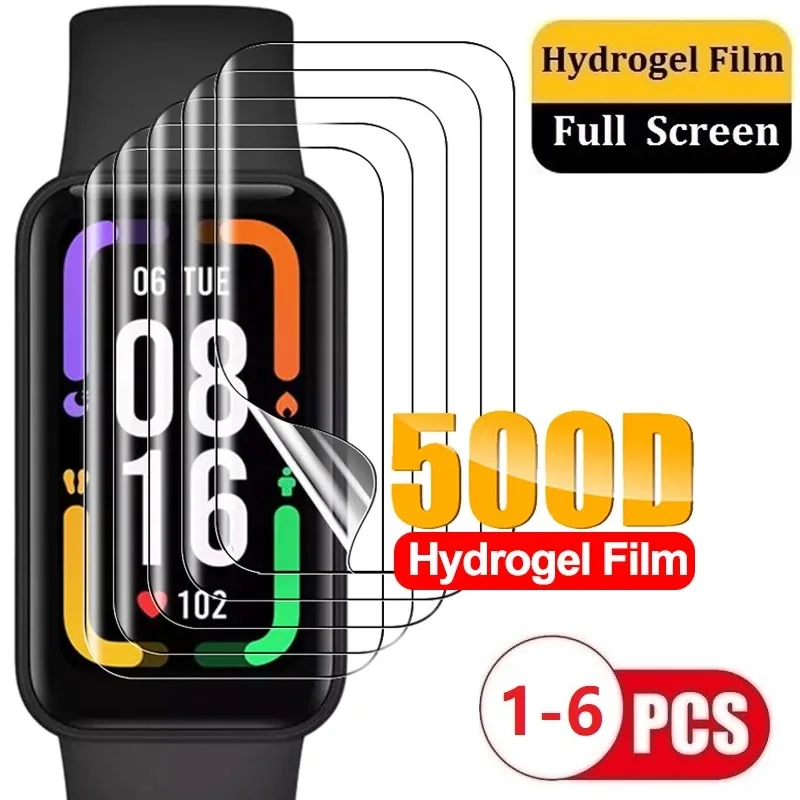 Hydrogel Film For Xiaomi Watch Mi Band 8 Pro 2 3 4 5 6 7 Screen Protector Not Glass Protective Watch Screen Soft Tpu Watch Film