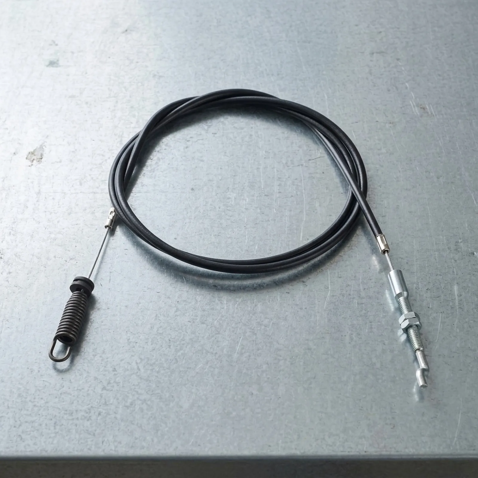 Lawn Mower Drive Cable Replacement 464 484 534 TR 81001143 Strong Metal Cable Total Length 1340mm Plastic Cable Duct