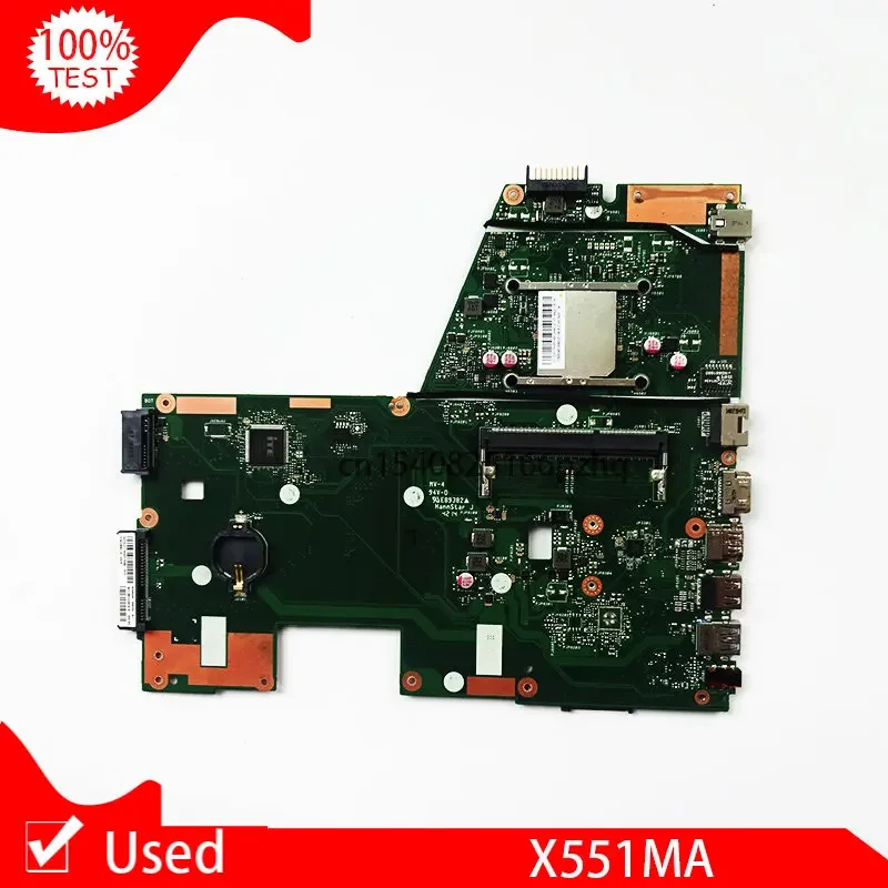 

Used X551MA Laptop Motherboard For ASUS F551MA D550M Mainboard N2815 N2840 N2830 CPU