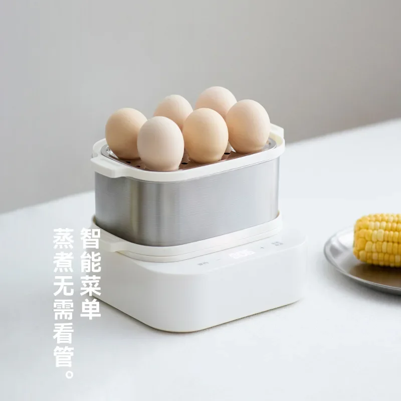 Egg Boiler Egg Steamer Household Multifunctional Small Mini Double Breakfast Machine Boiled Egg Artifact