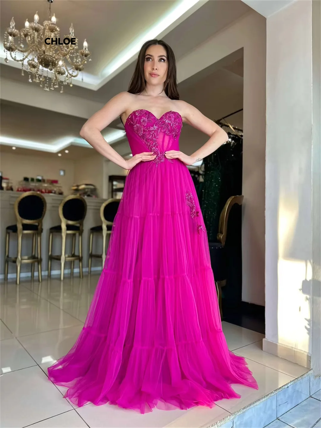 Line A Evening Dresses Woman Elegant Women's Dresses for Wedding Party Dresses Luxury 2025 Custom Made Off-shoulder Sleeveless
