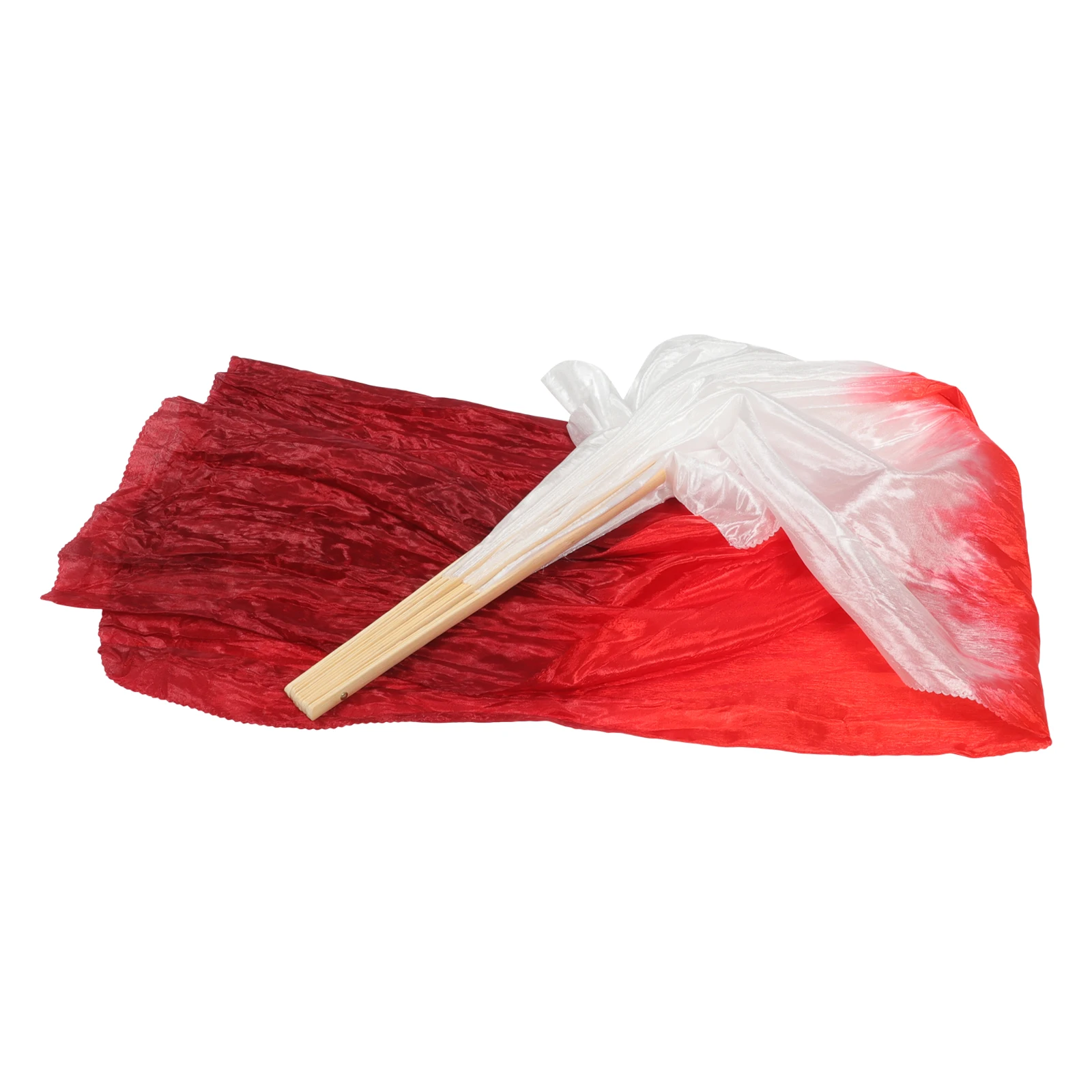 

Professional Colorful Foldable Hand Fan Durable Imitation Silk Material for Yoga Square Dancing Practice Performance Decor