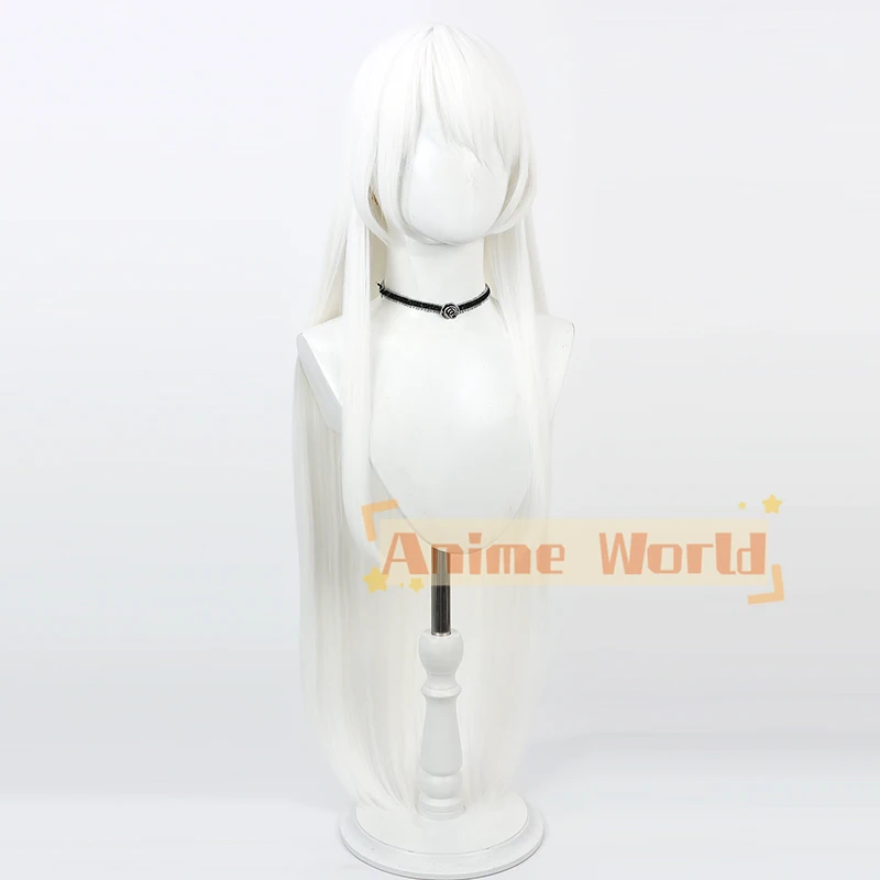 Azur Lane Enterprise Cosplay Wig Long Synthetic Hair Heat Resistant Halloween Role Play Party