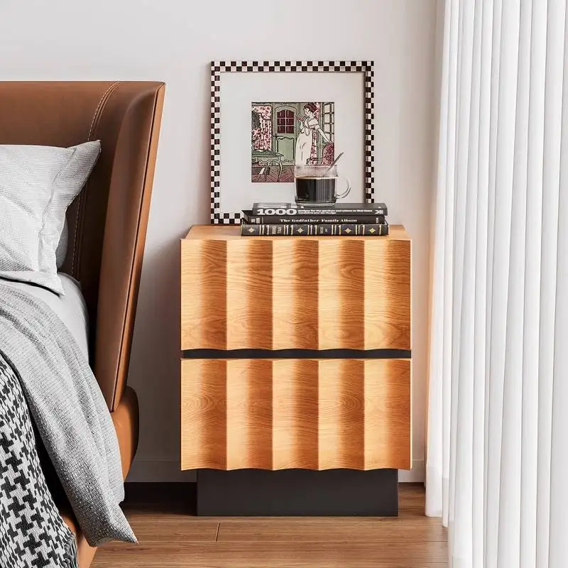 Mesitas De noche rústicas De diseño, armarios europeos De madera para oficina, mesitas De noche para dormitorio, cajón, Mesa De Cabeceira, muebles para el hogar