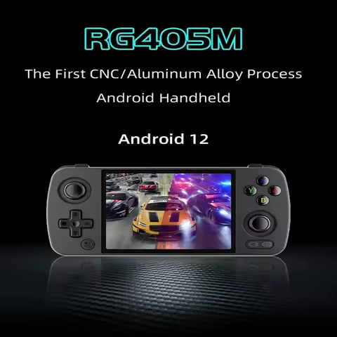 ANBERNIC RG405M 4 INCH IPS HD Touch Screen Android 12 Handheld video Game Retro portable Console 512G PS2 PSP 3DS Birthday Gift