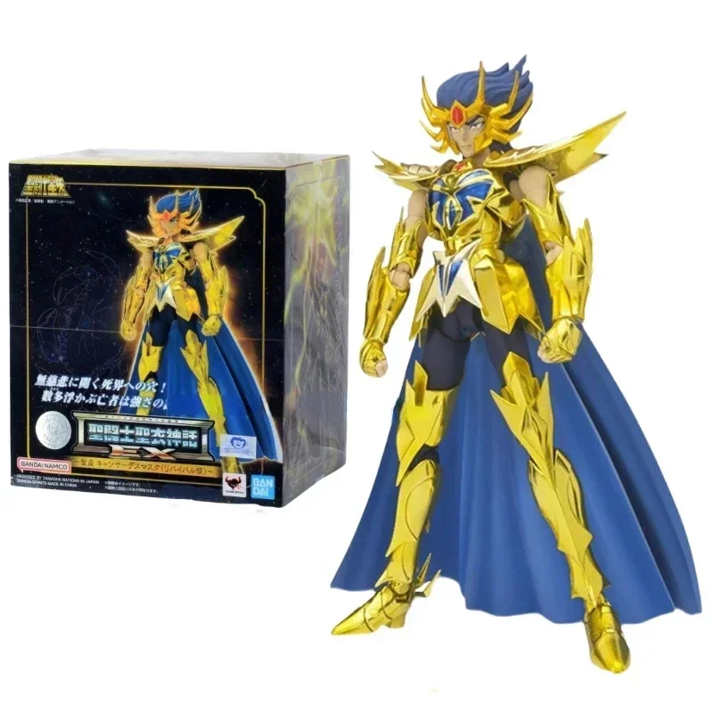 In Stock Genuine Bandai Saint Seiya Saint Cloth Myth Ex2.0 Cancer Death Mask Anime Figures Model Toys Collect Rebirth Edition