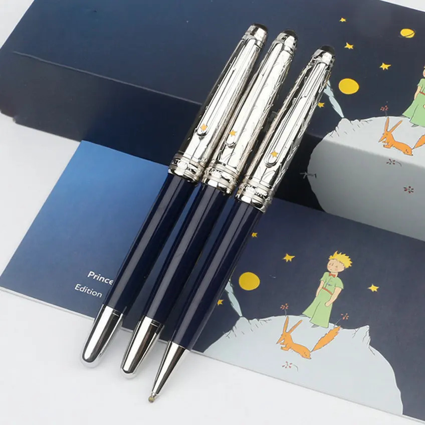 High Quality MB Little Prince Rollerball Ballpoint Pen Luxury Design Business Best Fountain Pens Writing Office Supplies