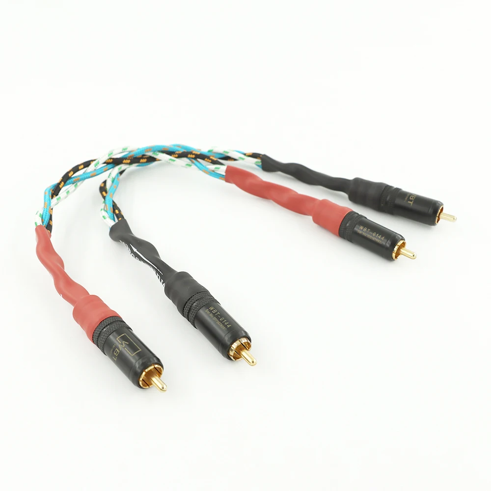 Fever Xidian Enhanced RCA Interconnect: Dual Gold-Plated Hi-Fi Audio Cable for Amplifier & CD Systems​