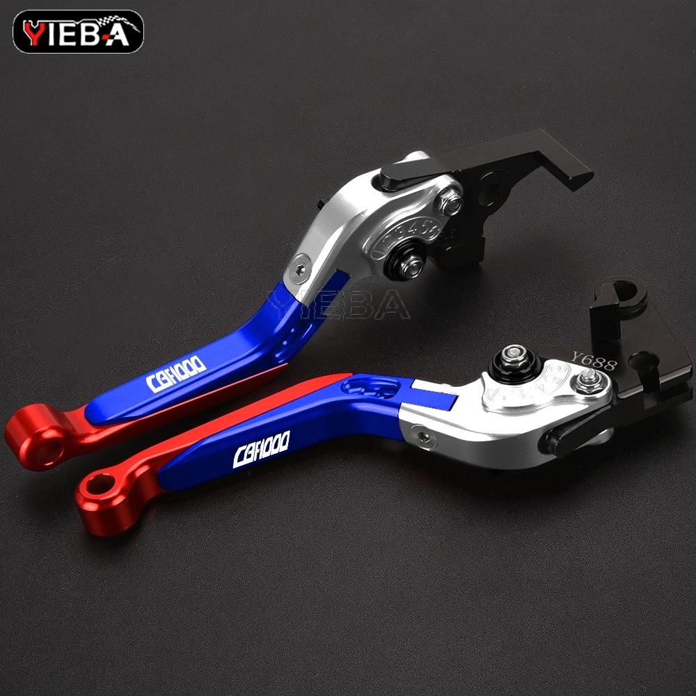 

For HONDA CBF 1000 2006 2007 2008 2009 CBF1000 Accessories Motorcycle Folding Extendable Handlebar Handle Brake Clutch Lever Set