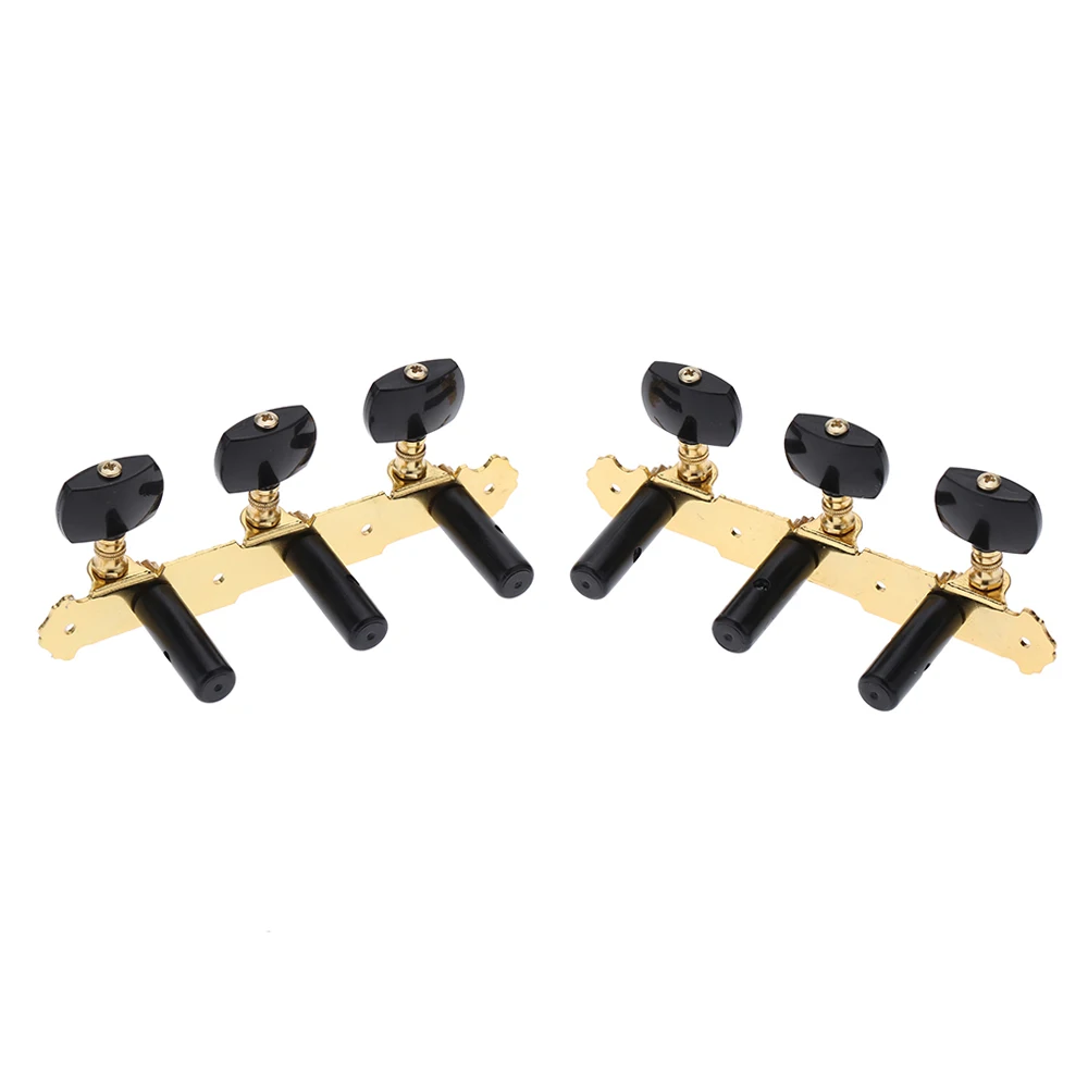 Alice AOS-020B3P 1 Pair Gold-Plated 3 Machine Head Classical Guitar String Tuning Keys Pegs For Guitar Tuning