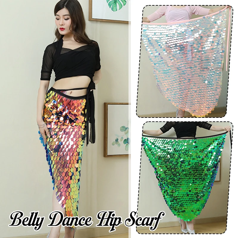 

Womens Sequin Tassel Belly Dance Hip Scarf Carnival Party Stage Performance Rave Belt Waist Oriental Indian Costume Accessories