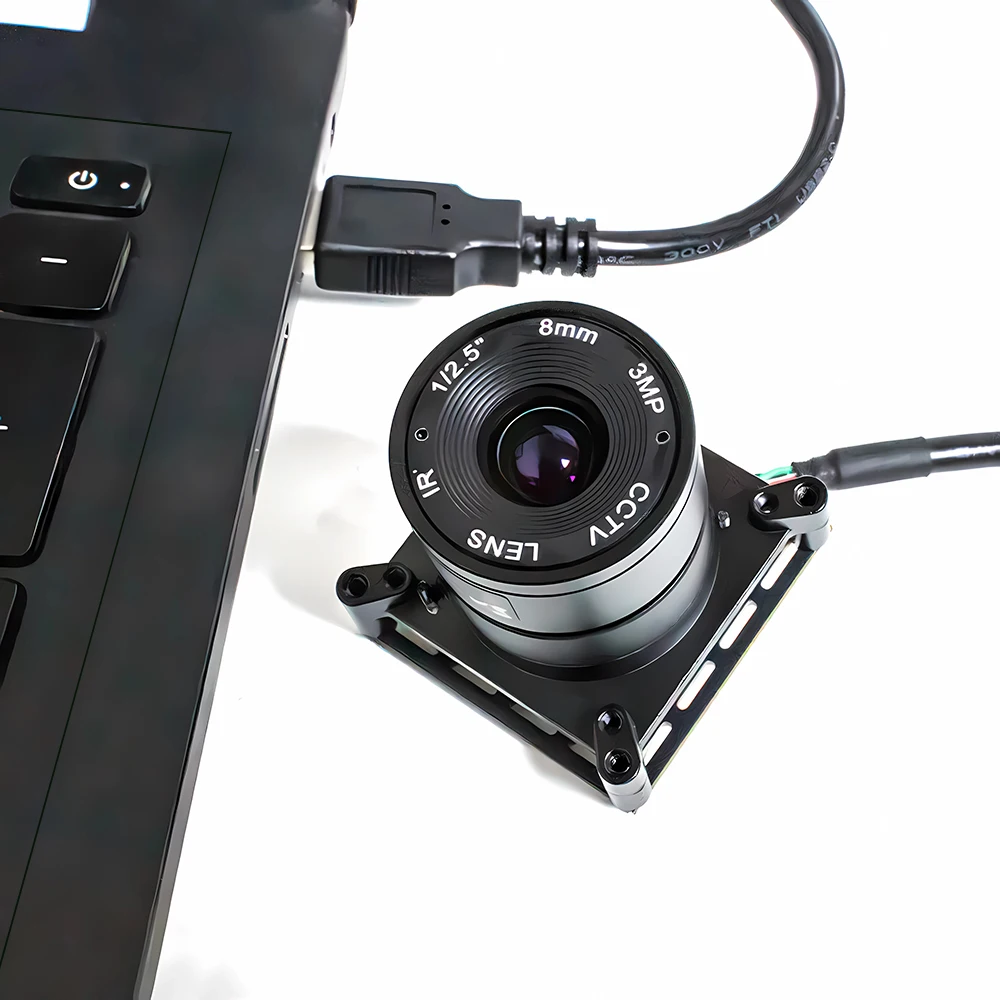 WGWK 2.3MP USB Camera Module 120FPS 90FPS 1080P 720P High Frame Rate Global Shutter High Speed No Distortion Lens Industrial Cam