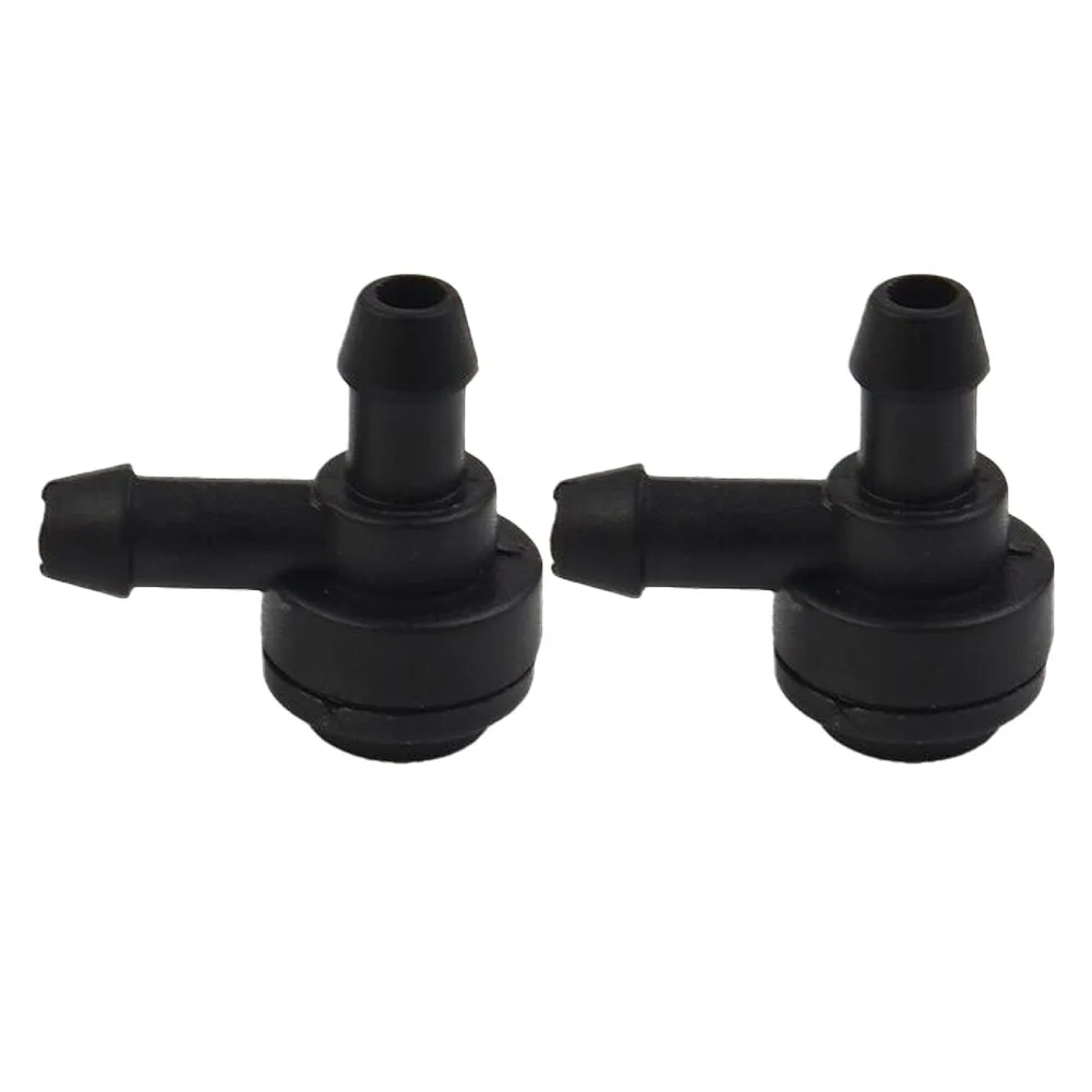 Reliable Performance 2Pcs Windshield Washer Hose L Connector for Volvo 9178897 Perfect Fit and Performance oriented
