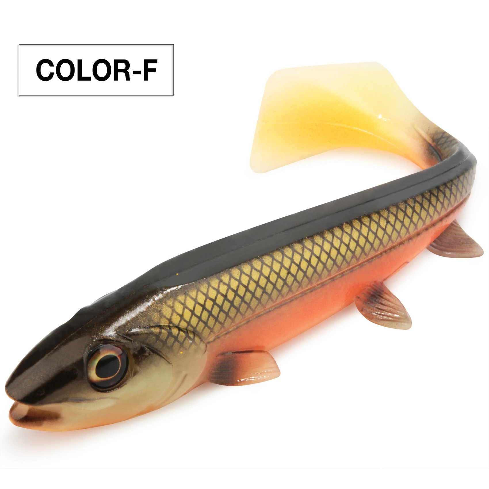 Spinpoler Bombshad Square Tail Swimbait Shad Hechtköder 14 cm 18 cm Druck Silikon künstlich für Big Catch Meeresangeln Wobbler