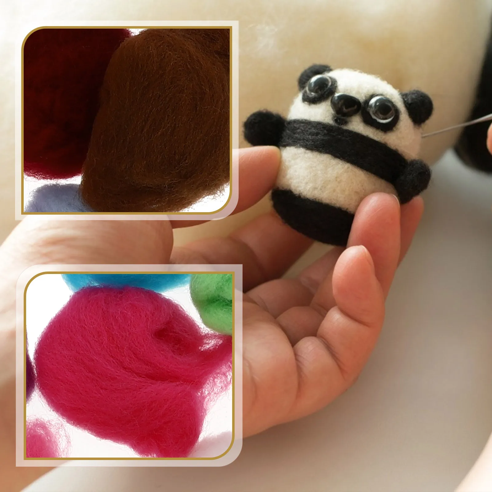 1 مجموعة قوية إبرة التلبيد عدة أدوات التلبيد متعددة الوظائف DIY بها بنفسك الصوف صياغة لوازم المواد اليدوية DIY بها بنفسك أدوات حرفية #2